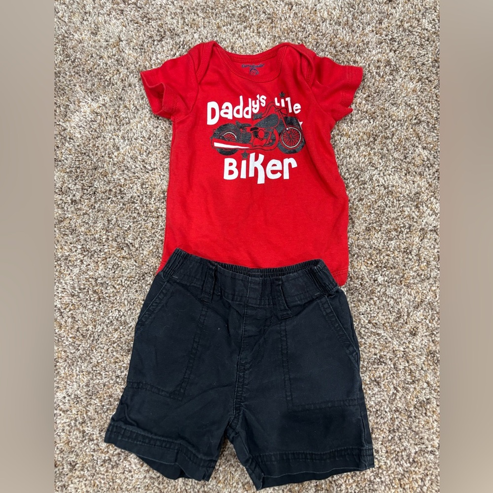 Circo Red and Black Kids Matching Set